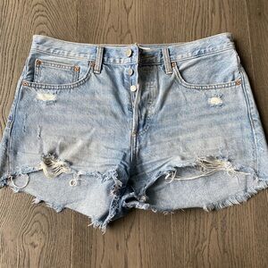 Aritzia Denim Forum Ex Boyfriend Short sz 29